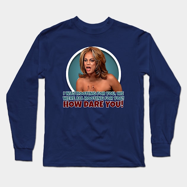 Tyra Banks Long Sleeve T-Shirt by Zbornak Designs